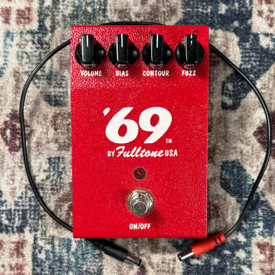 2002 Fulltone 69 Fuzz V1 Big Box Dual NKT275 Germanium Transistor Guitar Effect Pedal! image 1