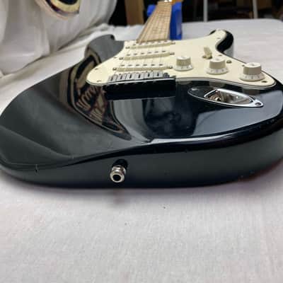 Fender American Standard Stratocaster Guitar 1993 - Black / Maple neck image 10
