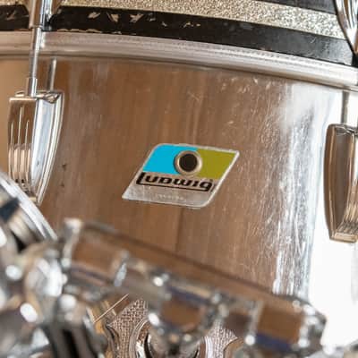 1970s Ludwig 'Big Beat' in Stainless Steel - 14x22, 16x16, 9x13, 8x12 image 5