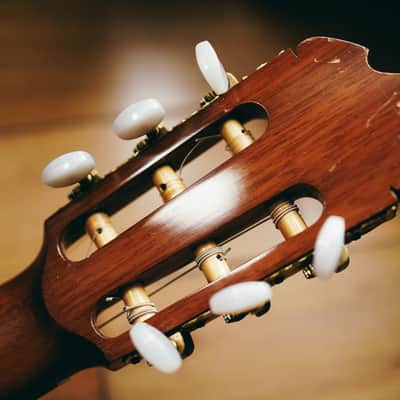 1970s Ryoji Matsuoka M40 – Handcrafted in Japan| Solid Top | Low Action | Vintage Classical Tone image 24