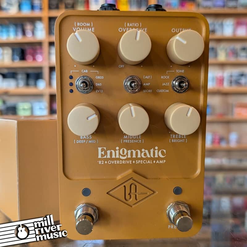Universal Audio Enigmatic '82 Overdrive Special Amp Pedal - Used, with Box image 1