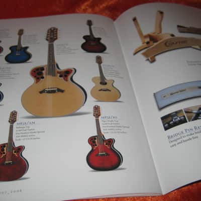Crafter Acoustic Guitar Catalog Mint From 2007 39 Pages w/ Price List and Special Flyer image 9
