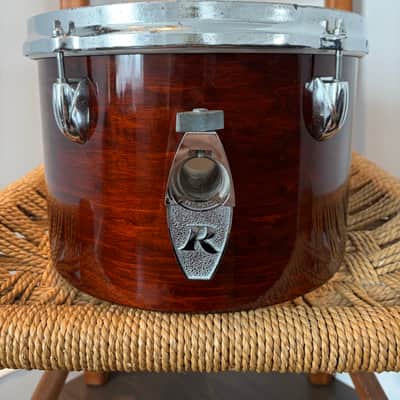 Gretsch Stop Sign 12" Concert tom 70’s/80’s - Mahogany image 3