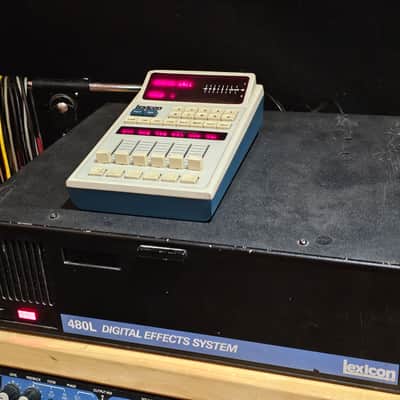 Lexicon 480L Digital Effects System with LARC Remote 1980s - Black / White Remote image 1