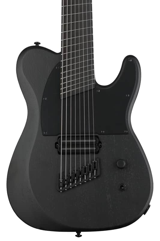 Schecter PT-8 MS Black Ops 8-string Electric Guitar - Black image 1