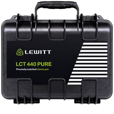 Lewitt LCT 440 PURE Large Diaphragm Condenser Microphone - Stereo Pair image 5