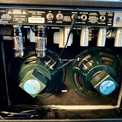 Fender "Custom" Vibrolux Reverb 40-Watt 2x10" - 1990 - Black image 13