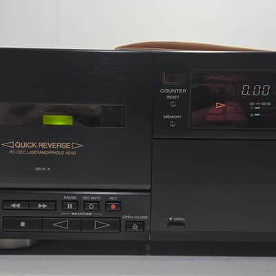 Sony TC-WR99ES 1992 - Black with wood trim image 2