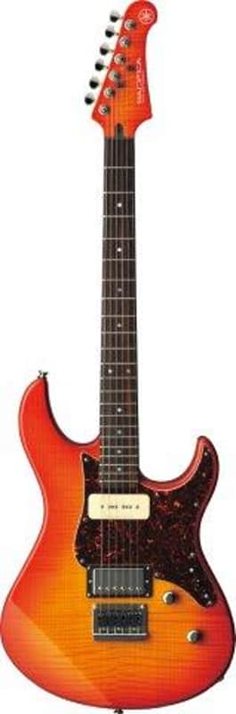 Yamaha Pacifica 611hfm Light Amber Burst Electric Guitar image 1