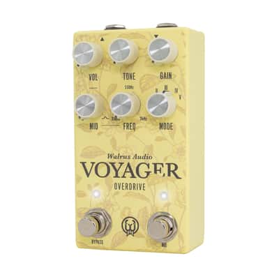New Walrus Audio Voyager MKII Preamp Overdrive Floral Series Guitar Pedal image 2