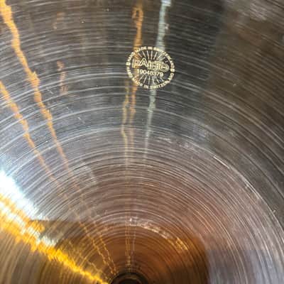 Paiste 18" 2002 Black Big Beat Cymbal 2016 - Present - Traditional Bild 12