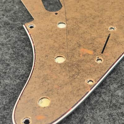 1980's Tokai Japan NOS S-034 Stratocaster Pickguard (3-Ply Brown Celluloid) image 3