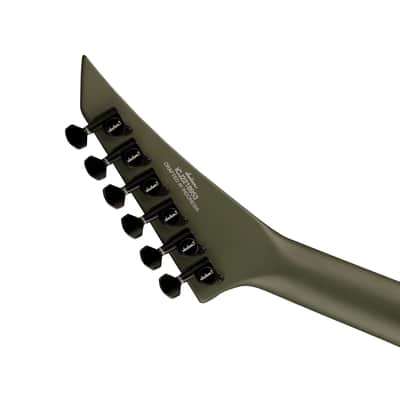 Jackson X SERIES RHOADS RRX24 2023 - Matte Army Drab with Black Bevels image 5