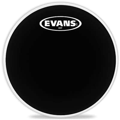 Evans TT13MXB MX Black Marching Tenor Drum Head - 13"