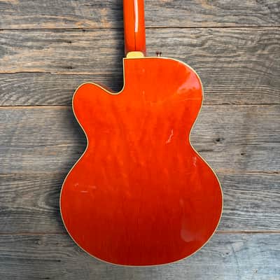 Gretsch G6120DE Duane Eddy Signature Hollow Body Bigsby - Desert Sunrise Lacquer image 5