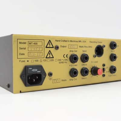 Eden WT-400 Traveler Plus Bass Head w/Rack Ears | Reverb