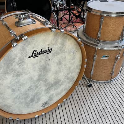 Ludwig Custom Late 70s/Early 80s - Custom Birdseye Maple Veneer image 1