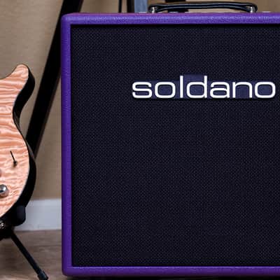 Soldano SLO-30 2-Channel 30-Watt 1x12" Guitar Combo 2023 - Present - PURPLE image 8