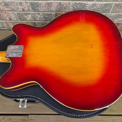 Vintage 1967 Fender Coronado XII Twelve String Hollowbody Electric Guitar w/ Case! image 12
