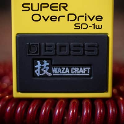 Boss SD-1w Super Overdrive Guitar Effects Pedal image 3