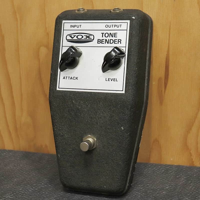 Vox VINTAGE V828 Tone Bender Black Case & Silver Panel lat…
