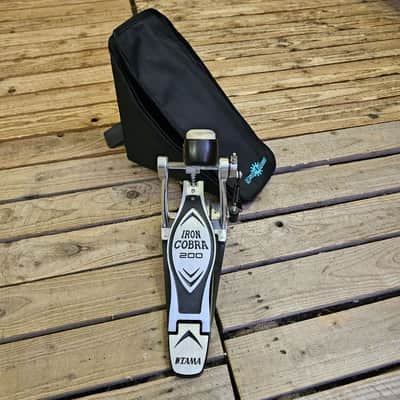 Bass Drum Pedal Tama Iron Cobra 200 Inc Bag USED! RKTCG260626 image 3