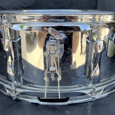 Olympic By Premier 5x14" Chrome Over Steel Snare Drum image 3