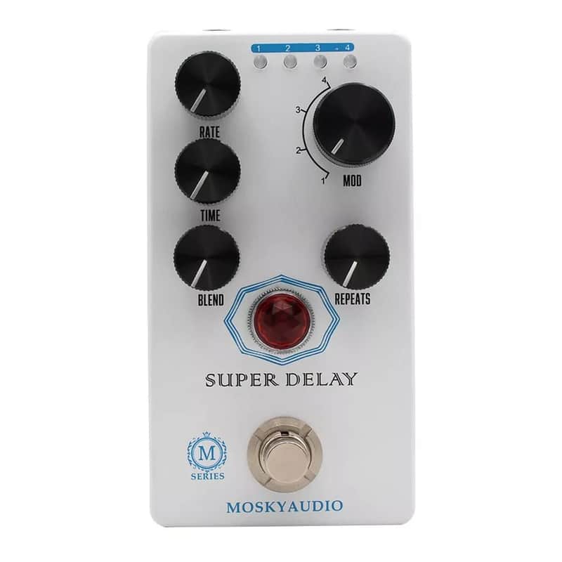 Mosky Audio SUPER DELAY with Mod Options Guitar Effect Pedal image 1