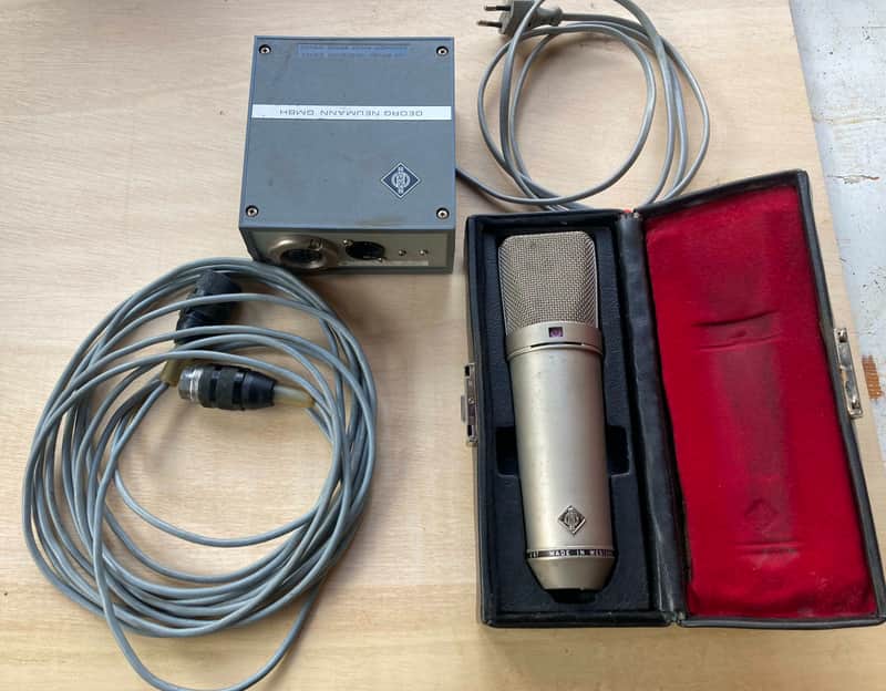Neumann U 67 1962 with PSU and Cable. Excellent condition image 1