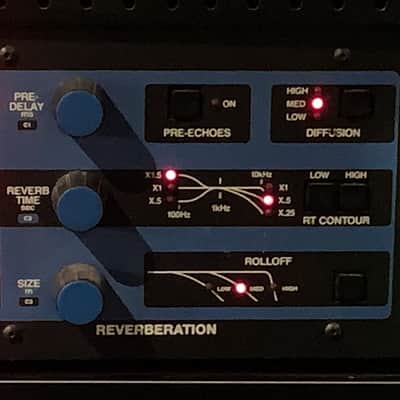 Lexicon Model 200 Digital Reverberator 1980s - Black image 2