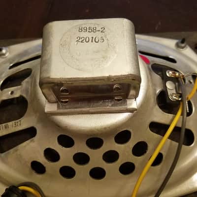 Jensen 69J11 V1 317-2 6 X 9 Vintage Speaker AlNiCo 8 Ohm 11 Watt guitar 1960 - 1962 - Silver image 7