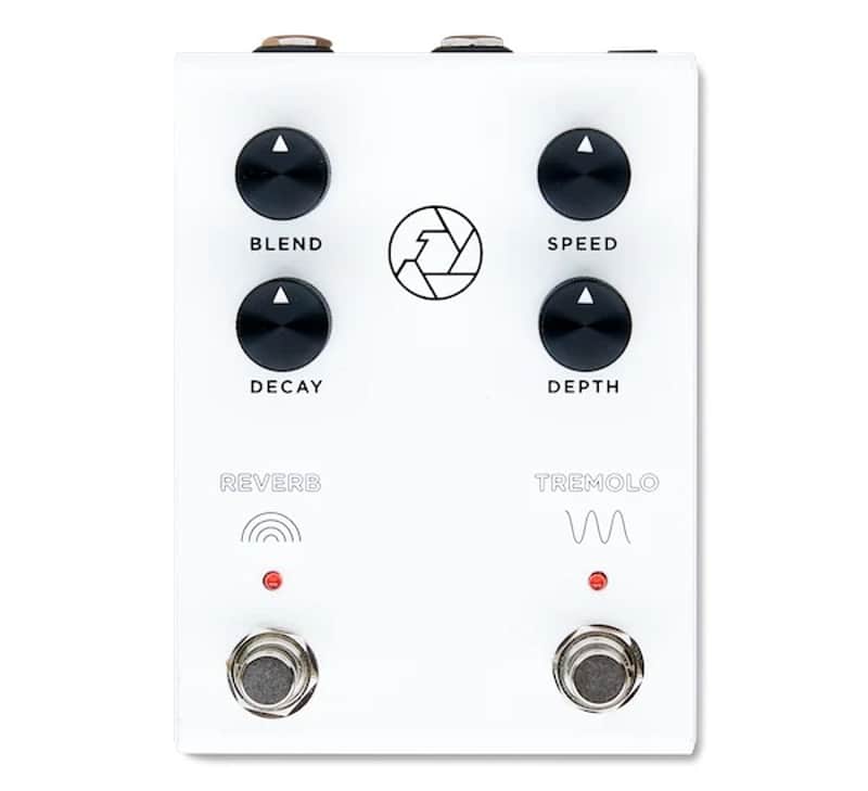 Milkman Sound F-Stop Reverb/Tremolo - White image 1