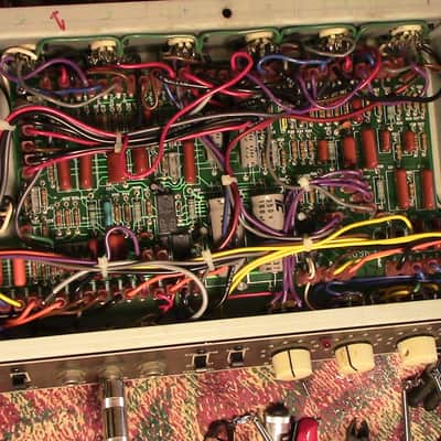 Fender Custom Shop Rumble 300 Bass Head  and  Sub Cabinet 1995 Blonde image 21