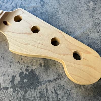 BMC Bass Guitar Neck Precision Bass® 21 Fret Canadian Maple Natural Satin Finish image 2