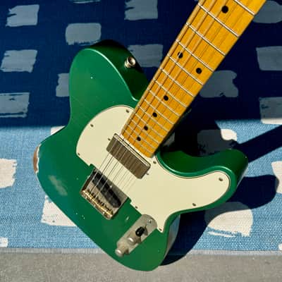 Norton Electric T5 Custom Telecaster - Sherwood Green image 11