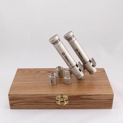 Oktava MK-012-01 MSP2 factory matched Stereo Pair with cardioid capsules (silver) image 2
