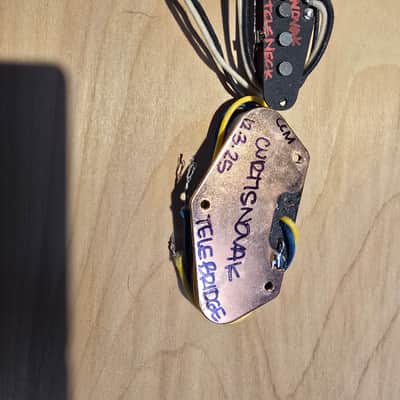 Curtis Novak Tele-V Neck & Tele-V Bridge (Complete Set) 2025 image 6