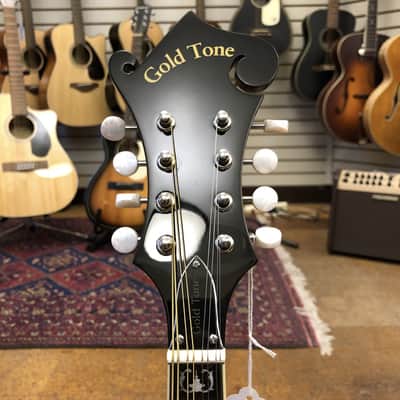 Gold Tone GM-35 F-Style Mandolin High Gloss Tobacco Sunburst w/Hard Case image 7
