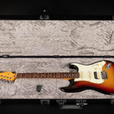 2022 Fender American Ultra Stratocaster HSS with Rosewood Fretboard - Ultraburst | USA Coil-Tap Compound Radius Locking Tuner | CoA OHSC image 24
