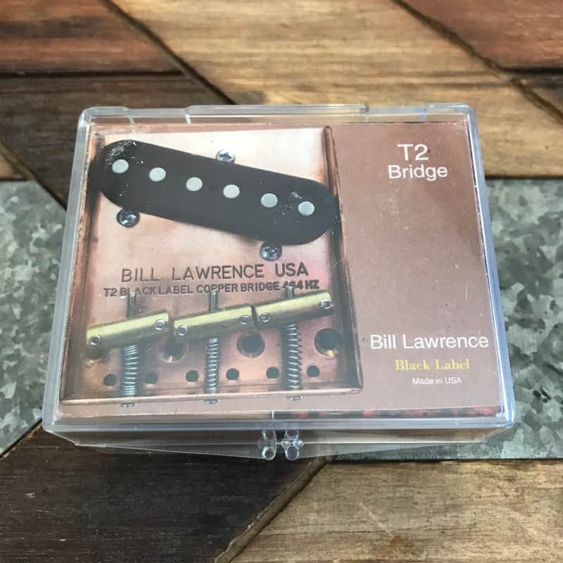 Bill Lawrence USA T2 Black Label Copper Telecaster® Bridge With
