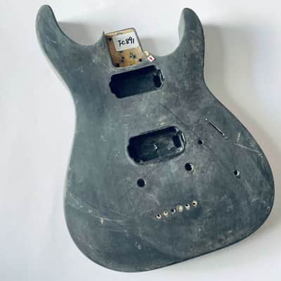 Custom DIY Project HH Black Guitar Body image 1