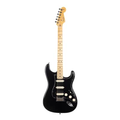 Used Fender American Professional Stratocaster HSS Shawbucker Black 2018 image 4