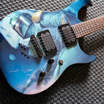 Peavey Predator ST String-Thru Star Wars Electric Guitar Boba Fett Graphic