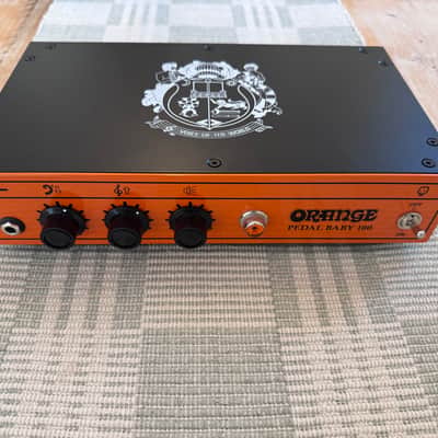 Orange Pedal Baby 100 100-Watt Power Amplifier 2019 - Present - Orange imagen 3