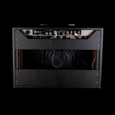 Vintage 1965 Fender Deluxe Reverb Guitar Amp With Footswtich and Cover image 2