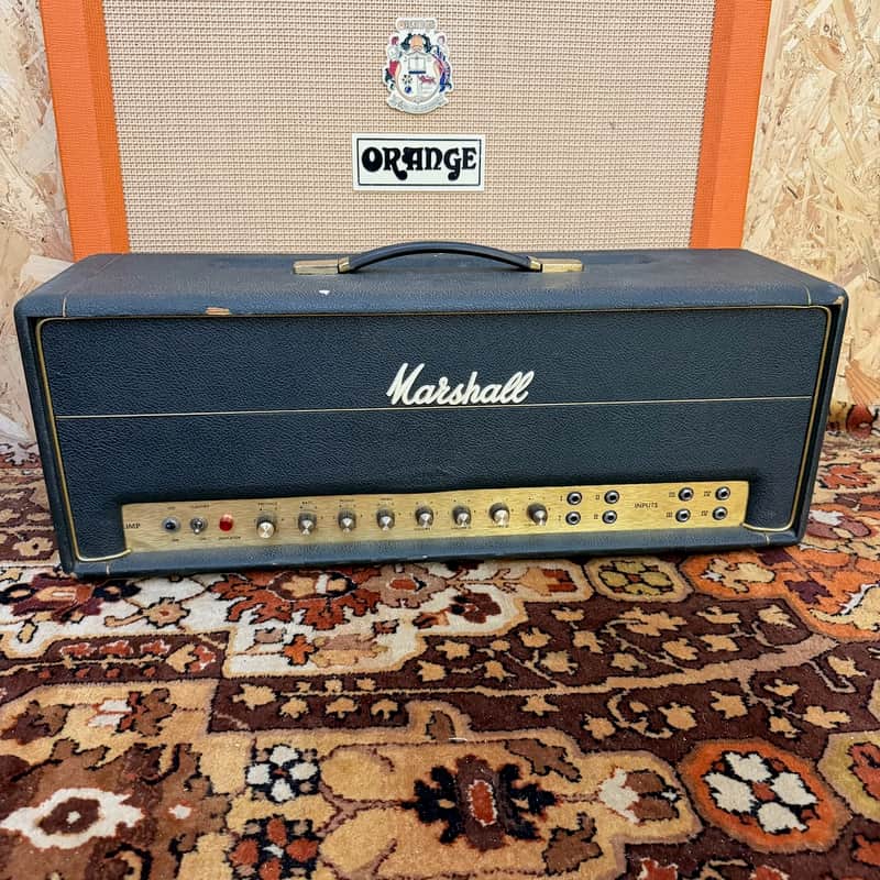Vintage 1970 Marshall JMP Super PA 100w Metal Panel 1968 Amplifier Head *1970s* image 1