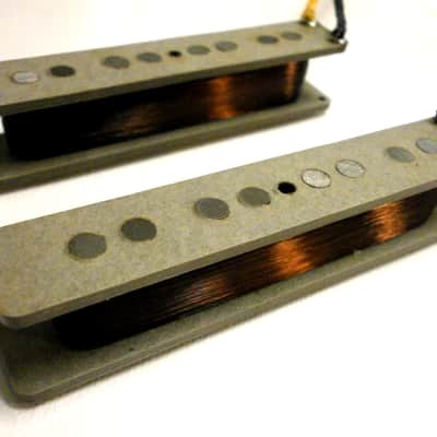 Q pickups Jazz Bass 70s set VINTAGE CORRECT 1970 - 1979 Fits Fender Jazz Bass CUSTOM SHOP Squire image 9