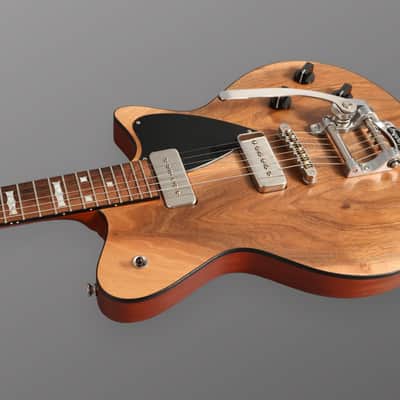 Koll Duo Glide 2020 - Natural - Salvaged Walnut / Mahogany w/ Brazilian Rosewood Board image 6