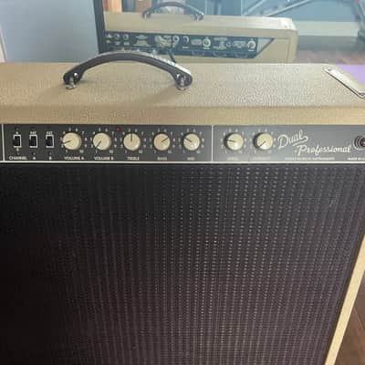 Fender Dual Professional 100-Watt 2x12" Guitar Combo 1995 - 2002 - Blonde image 6