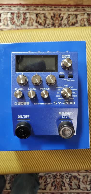 Boss SY-200 Synthesizer 2021 - Present - Blue image 1